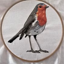 Meu projeto do curso: Pintar com linha: técnicas de ilustração têxtil. Costura projeto de oliveira_sara19 - 23.03.2021