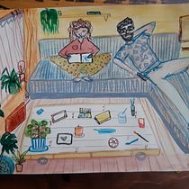 Final Project. Pintura Acrílica, Desenho a lápis, e Sketchbook projeto de paulacalabuig - 24.03.2021