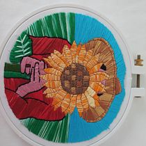 Mi Proyecto del curso: Introducción al bordado botánico. Projekt z dziedziny  Haft użytkownika yrivera31 - 21.03.2021