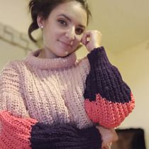 Mi Proyecto del curso: Crochet: crea prendas con una sola aguja. Un projet de Crochet de Sharon Hinojosa Rodriguez - 24.03.2021