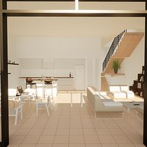 Mi Proyecto del curso: Diseño de interiores de principio a fin Vivienda 822. Un projet de Architecture de Josué Maldonado Morales - 24.03.2021