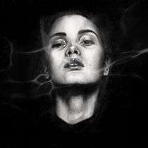 My project in Artistic Charcoal Portraiture: Creating Atmosphere course. Drawing project by Mic Ab - 04.21.2021