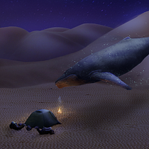 A Night Visitor. Matte Painting project by bpalermo - 04.05.2021