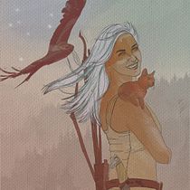 My project in Illustration Techniques with Digital Watercolor course. Un progetto di Illustrazione digitale di Oksana Hoshovska - 24.03.2021