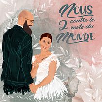Mon projet du cours : Portrait illustré avec Procreate.  projeto de Cyrielle Lainé-Noguera - 24.03.2021