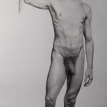 My project in Realistic Human Figure Drawing course. Desenho, Desenho anatômico, Artes plásticas, Esboçado, Ilustração tradicional, Desenho a lápis, e Desenho realista projeto de Marwan Gamal - 09.04.2021