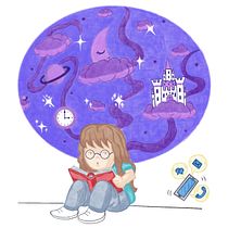 proyecto ilustración digital con lápices de colores. Educação projeto de Noemí López Segarra - 24.03.2021