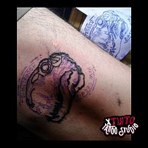 Mi Proyecto del curso: Tatuaje para principiantes. Drawing, Tattoo Design, Graphic Design, Traditional illustration, Br, ing & Identit project by Daniela Salas Olivares - 03.25.2021