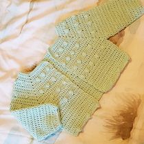 Mi Proyecto del curso:  Top-down: prendas a crochet de una sola pieza. Crochet project by pamorenogarcia - 03.25.2021