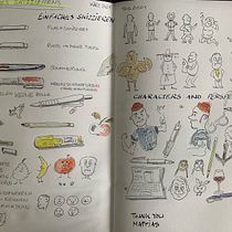 My project in The Art of Sketching: Transform Your Doodles into Art course. Sketching project by Krüger André - 03.25.2021