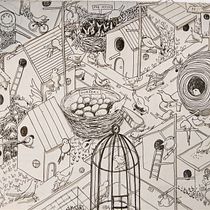 My project in The Art of Sketching: Transform Your Doodles into Art course. Traditional illustration project by ceribridgeharrington - 03.25.2021