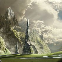 Meu projeto do curso: Matte Painting: criando mundo fotorrealistas. Matte Painting project by Guilherme L'Amour - 03.26.2021