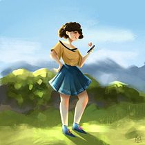 My project in Digital Painting Course. Traditional illustration, Digital Illustration, and Digital Painting project by Maria Tabarcea - 07.06.2021