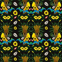 My project in Illustration for Patterns with Soul course. Ilustração digital e Ilustração tradicional projeto de Angela - 26.03.2021