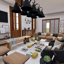 Mi Proyecto del curso: Diseño de interiores de principio a fin. Un projet de Architecture , et Architecture d'intérieur de Emilia Chialvo - 26.03.2021