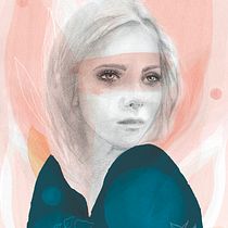 Mi Proyecto del curso: Retrato con lápiz, técnicas de color y Photoshop. Desenho a lápis projeto de ainhoa_je - 26.03.2021