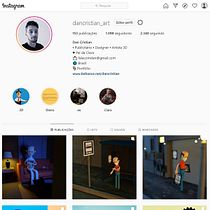 Meu projeto do curso: Estratégia de marca no Instagram. . 3D project by Dan Cristian - 03.26.2021