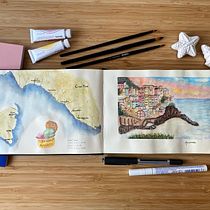 Mi Proyecto del curso: Cuaderno de viaje en acuarela / Europa 2019-2021. Watercolor Painting project by Irene Garza Ruiz - 03.26.2021