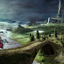 GOT style. Matte Painting project by Eros Schiavon - 03.26.2021