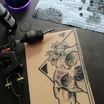 Mi Proyecto del curso: Tatuaje para principiantes. Tattoo Design project by Liuska Carpio Escalona - 03.26.2021