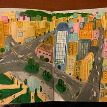 Mi Proyecto del curso: Sketchbook pictórico en gouache. Gouache Painting, and Sketchbook project by Carolina Fuentes Lizama - 03.27.2021