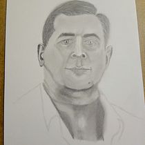 Retrato realista con lápiz de grafito. Portrait Drawing project by Judith Francin - 03.27.2021