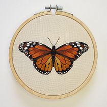 My project in Realistic Embroidery Techniques course. Arts, and Crafts project by Anastasia - 03.25.2021