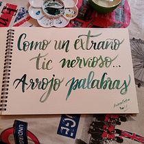 Mi Proyecto Caligrafía itálica Ein Projekt aus dem Bereich  von Andrea Castro - 27.03.2021