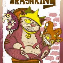 THE TRASH KING. Desenho digital projeto de yeison_querubin_v - 29.03.2021