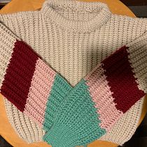 Mi Proyecto del curso: Crochet: crea prendas con una sola aguja. Fashion Design, Fiber Arts, DIY, and Crochet project by Andrea Florian Soto - 03.28.2021