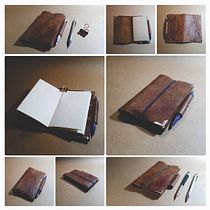 caderno de campo / capa em couro . Arts, Crafts, Design, Accessor, and Design project by David Paulo - 03.28.2021