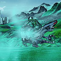 Mi Proyecto del curso: Fotografía creativa en estudio con modelos a escala. Photomontage, Traditional illustration, and Matte Painting project by Darwin Martínez - 03.28.2021