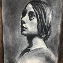 My project in Realistic Portraits Using Charcoal course. Drawing, and Portrait Drawing project by Robert Taul - 03.28.2021