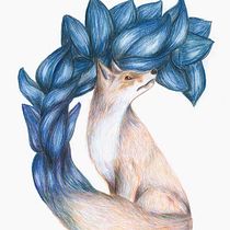 Il mio progetto del corso: Illustrazione surrealista ispirata alla natura. Un proyecto de Ilustración naturalista				 de ge_ia - 28.03.2021