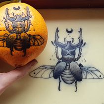My project in Tattoo for Beginners course. Tattoo Design project by seme_di_nespola - 03.28.2021