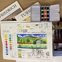 Mi Proyecto del curso: Cuaderno de viaje en acuarela. Watercolor Painting project by Rafael Manzano Gomez - 03.28.2021