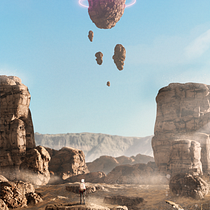 Mi Proyecto del curso: Ilustración fantástica 3D con Blender. Concept Art project by Roberto Santos - 03.29.2021