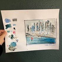 My project in Exploratory Sketchbook: Find Your Drawing Style course. Ilustração infantil, Ilustração tradicional e Ilustração naturalista projeto de Petya Kirilova-Grady - 29.03.2021