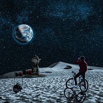 Mi Proyecto del curso: el cielo no es el limite. Photomontage project by Juan Carlos González - 03.29.2021