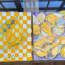lemon. Collage, and Watercolor Painting project by Yael Doron - 04.09.2021