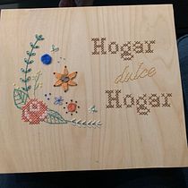 Mi Proyecto del curso: Bordado sobre madera. Un projet de Broderie de Alexandra Marinelli - 29.03.2021