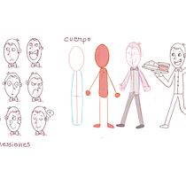 meu projeto do curso: Introdução à criação de personagens estilo cartoon. Un projet de Dessin numérique et Illustration traditionnelle de Raquel Linke - 30.03.2021