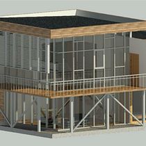 Casa curso de aprendizaje. Un projet de 3D, Architecture, Architecture d'intérieur, Modélisation 3D, Architecture numérique , et ArchVIZ de MUSOQ LEIVA - 24.02.2022