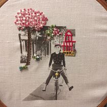 Meu projeto do curso: Bordado em fotografias sobre tela. Embroider project by Ana Loureiro - 03.30.2021