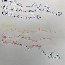 Mi Proyecto del curso: Caligrafía inglesa de la A a la Z. Calligraph project by Aarón Márquez Chávez - 03.30.2021