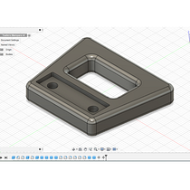 Soporte toallero. Projekt z dziedziny 3D,  Projektowanie 3D i  Modelowanie 3D użytkownika Sergio Perrone - 03.04.2021