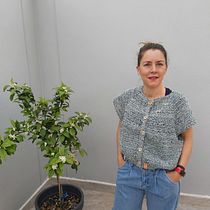 Mi primera chaqueta top-down y no será la última.  Ha sido una gozada tejerla.  Ein Projekt aus dem Bereich Crochet von sosaskhan - 30.03.2021