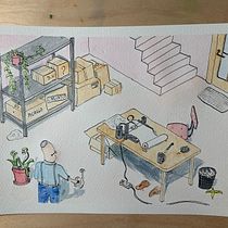 My project in The Art of Sketching: Transform Your Doodles into Art course. Ink Illustration project by pposival - 04.11.2021