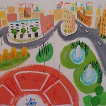 Mi Proyecto del curso: Sketchbook pictórico en gouache. Street Art project by Carmen Gloria González Rojas - 03.30.2021