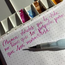 Mi Proyecto del curso: Caligrafía itálica con brush pen Ein Projekt aus dem Bereich Kalligrafie von Carol Mendoza - 31.03.2021